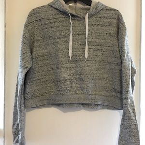 H&M cropped hoodie large